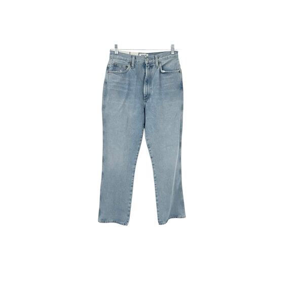 Agolde A095-1141 Pinch Waist High Rise Kick Jeans Riptide Blue Size 28 NWT - Picture 7 of 12